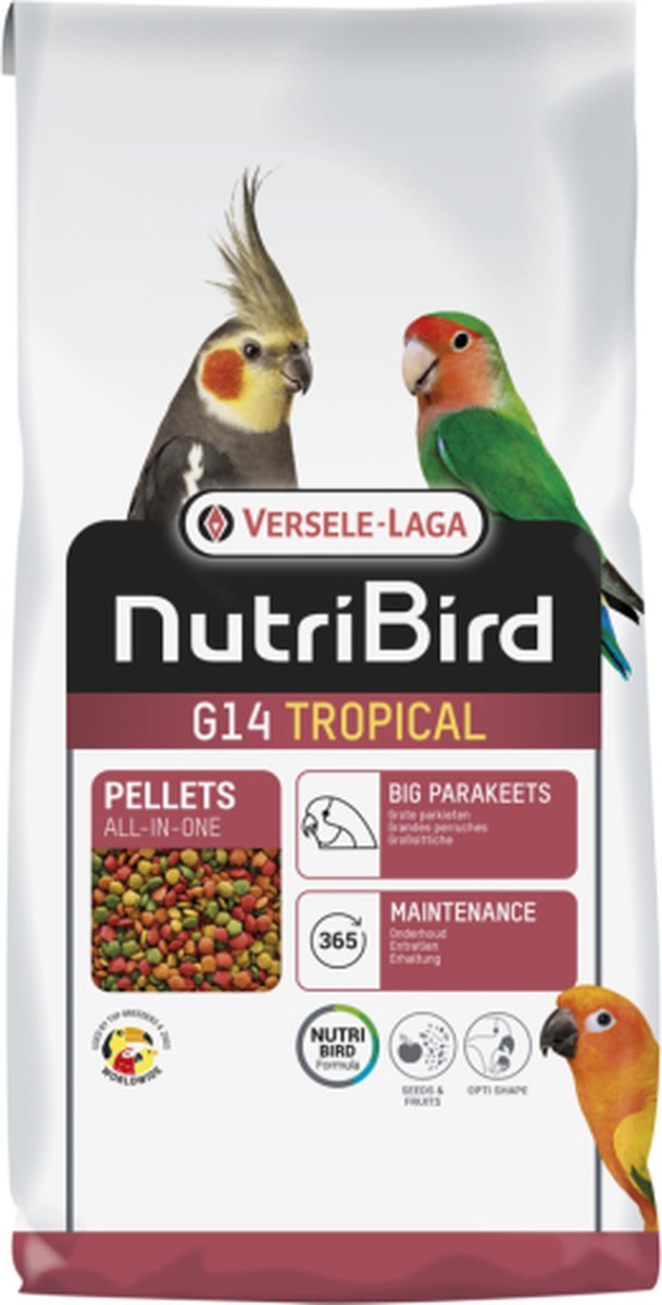 Versele-Laga G14 Tropical Grote Parkiet - Vogelvoer - 1 kg