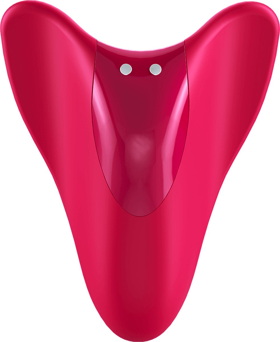 SATISFYER High Fly - Vingervibrator - Rood
