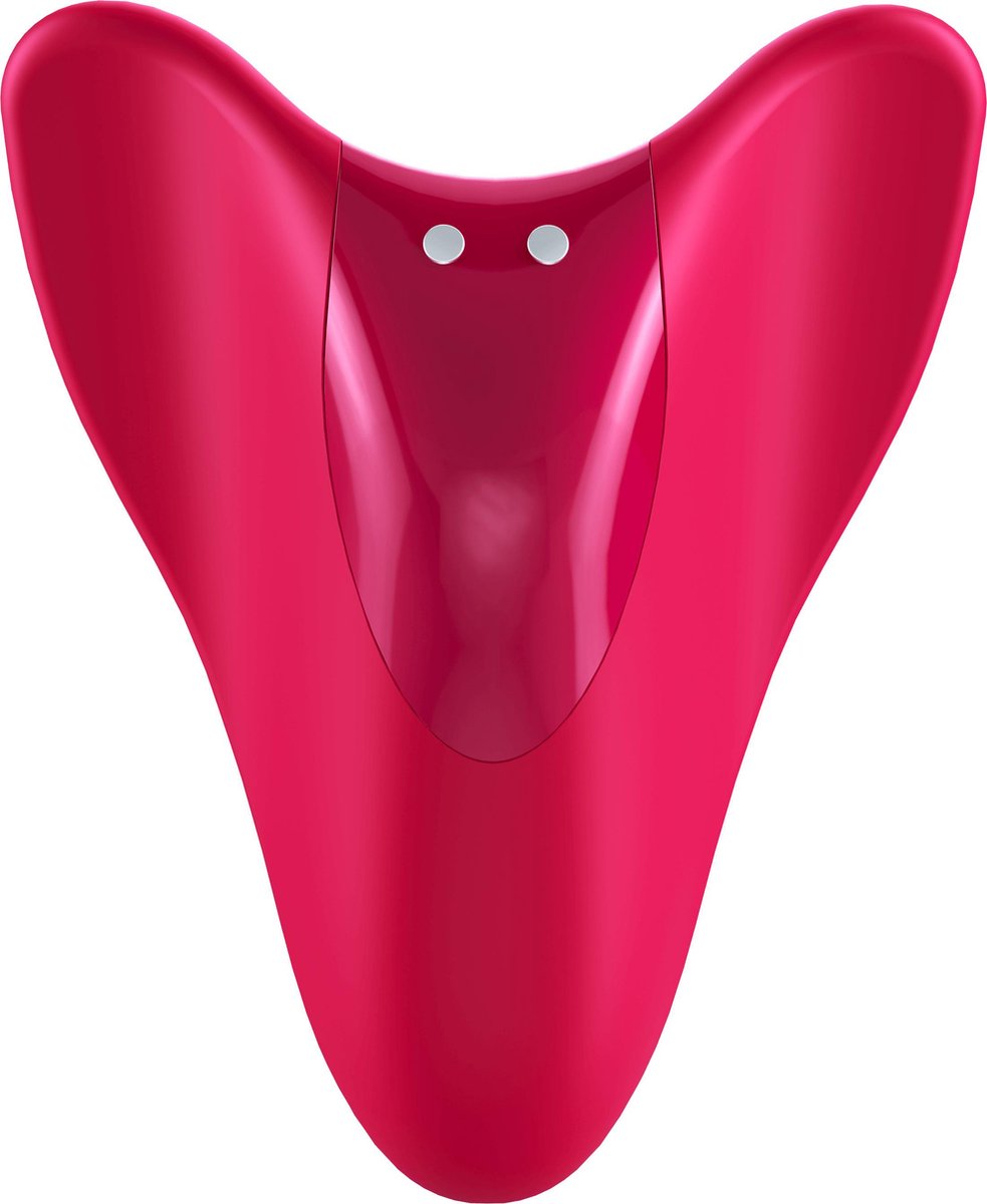 SATISFYER High Fly - Vingervibrator - Rood
