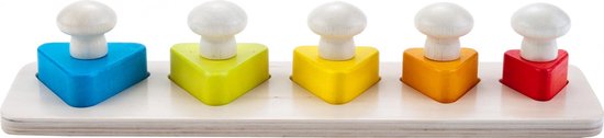 Engelhart Leerspel Kleuren En Driehoekige Vormen 29 Cm