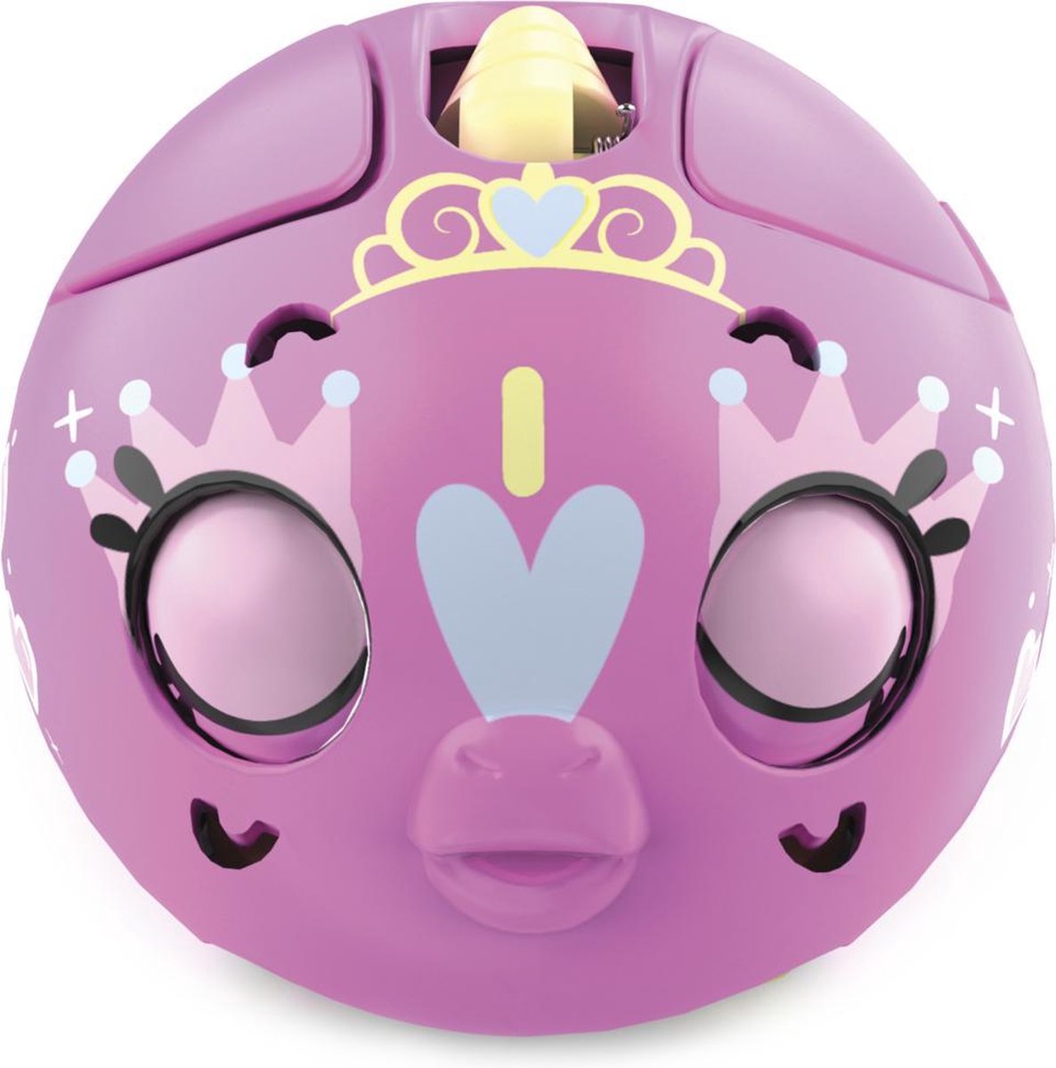 Zoobles speelset Unicorn and Tiger junior roze/donkerblauw 6 delig