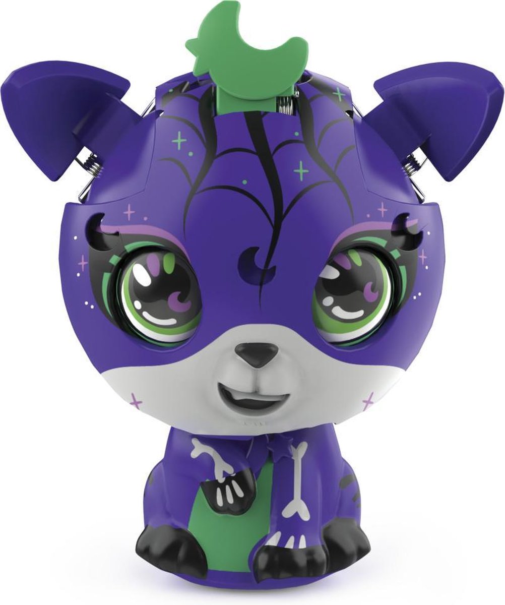 Zoobles speelset Unicorn and Tiger junior roze/donkerblauw 6 delig