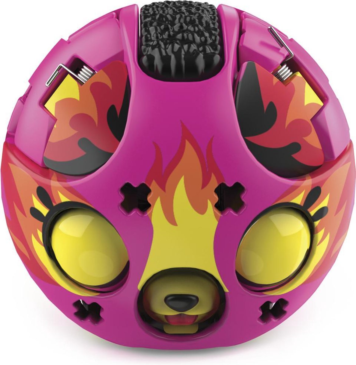 Zoobles speelset Bear and Pup junior roze/wit 6 delig