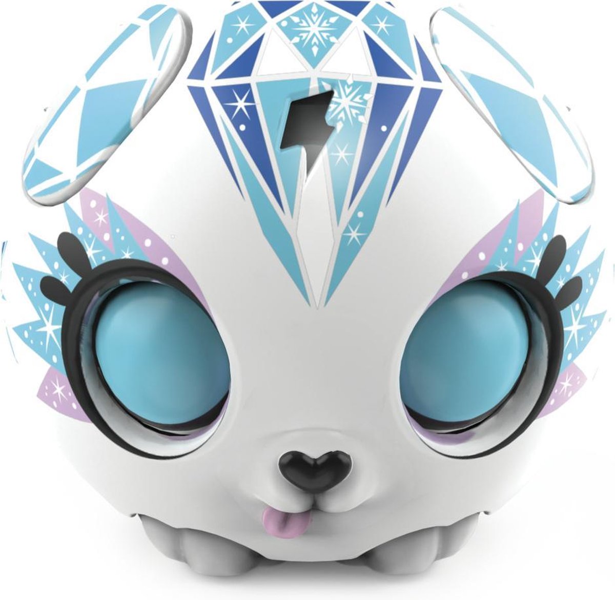 Zoobles speelset Bear and Pup junior roze/wit 6 delig