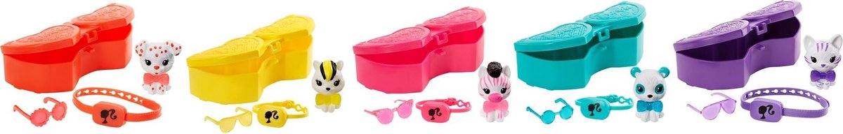 Barbie huisdieren surprise set junior 5 x 11 x 3 cm 25 delig