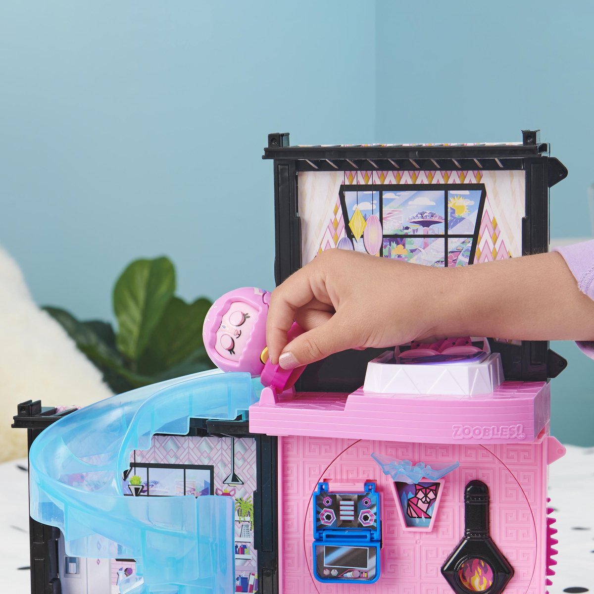 Zoobles speelset Magic Mansion junior - Roze