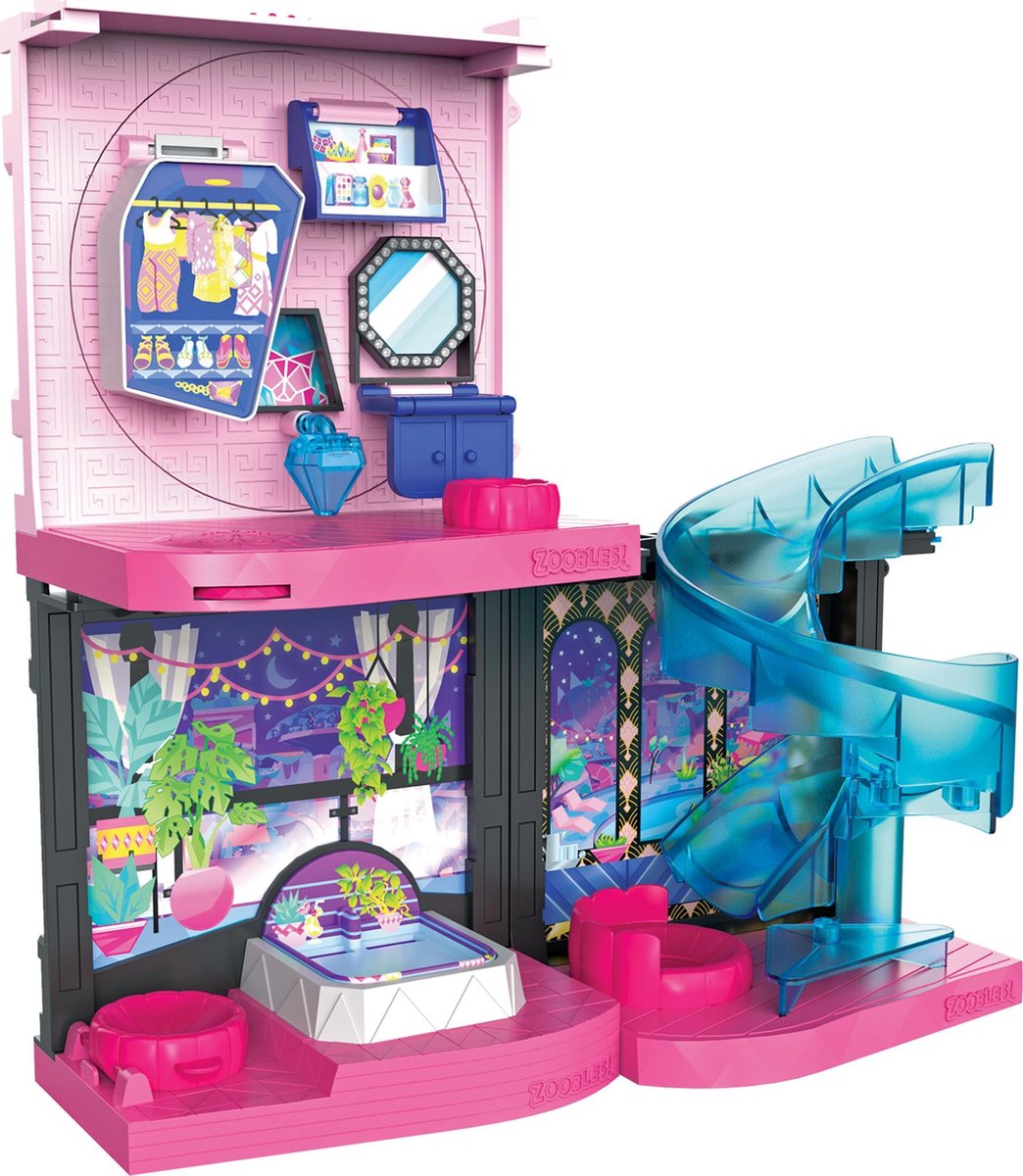 Zoobles speelset Magic Mansion junior - Roze