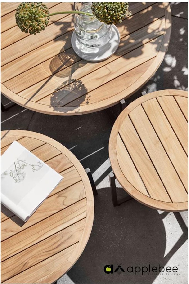 Applebee Condor Coffee Tafel diameter 74x38 cm - Bruin