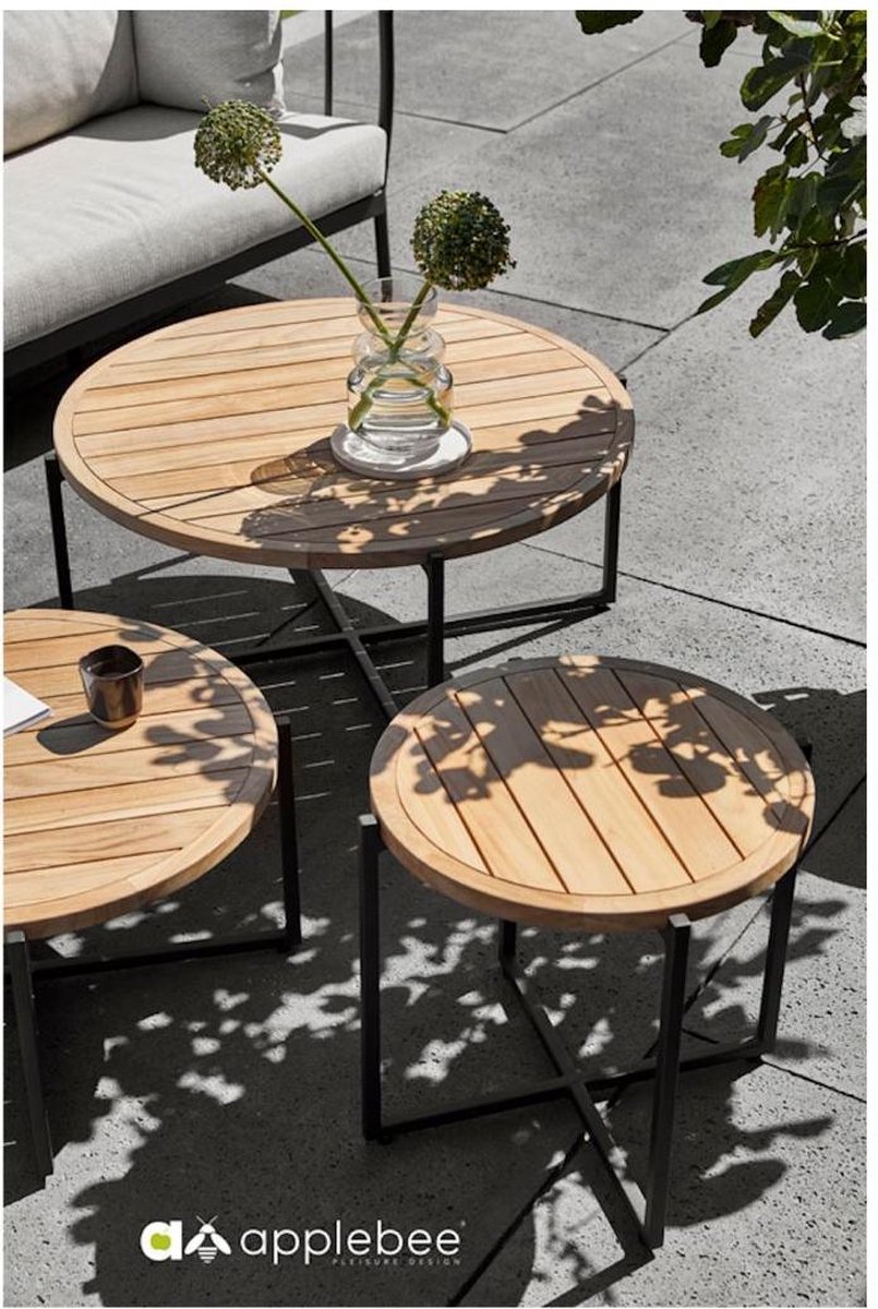 Applebee Condor Coffee Tafel diameter 54x50 cm - Bruin