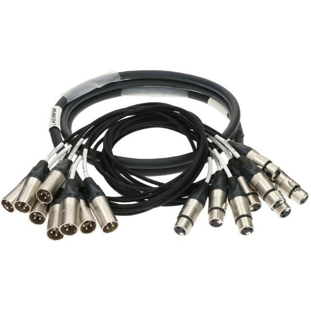 Klotz LAE08FM03.0 loom cable multikabel 8x XLR 3p male-8x XLR 3p female 3m