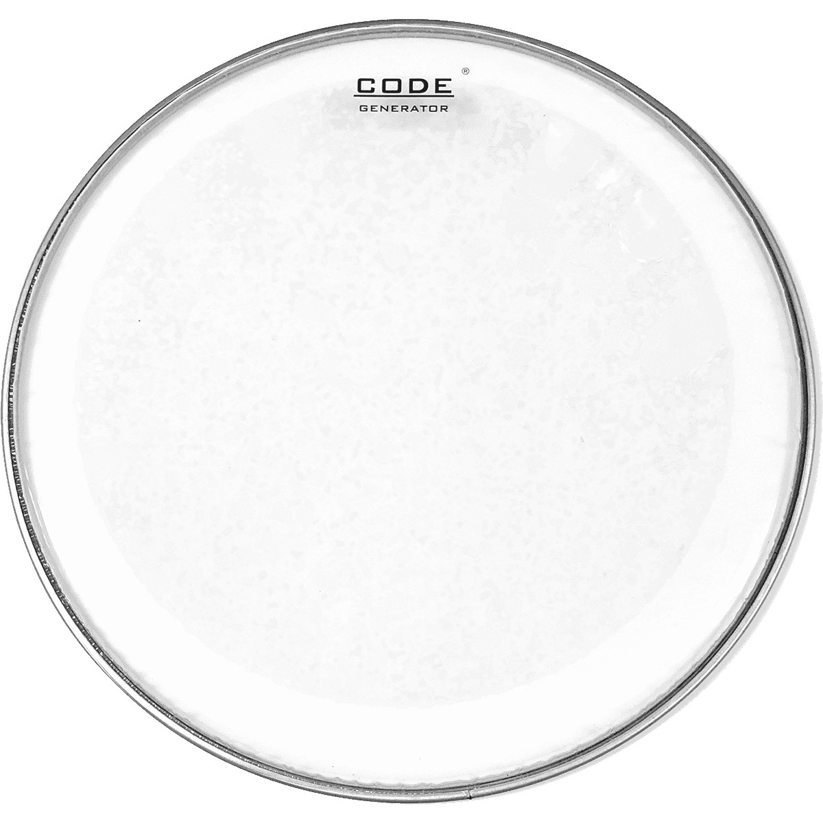 Code Drum Heads GENCL10 Generator Clear tomvel, 10 inch