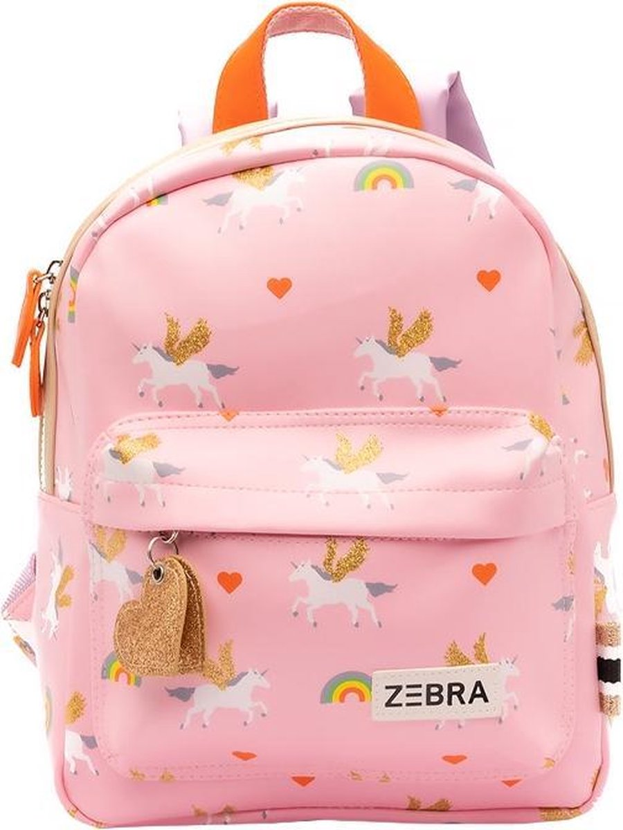 Zebra Trends Kinder Rugzak S Unicorn Love - Roze