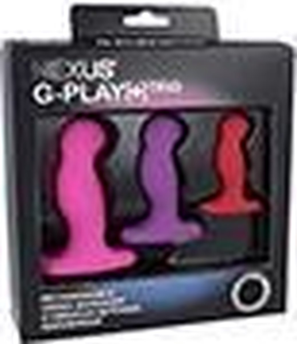 Nexus - G-Play Plus Trio Vibrators - 3 stuks - Paars
