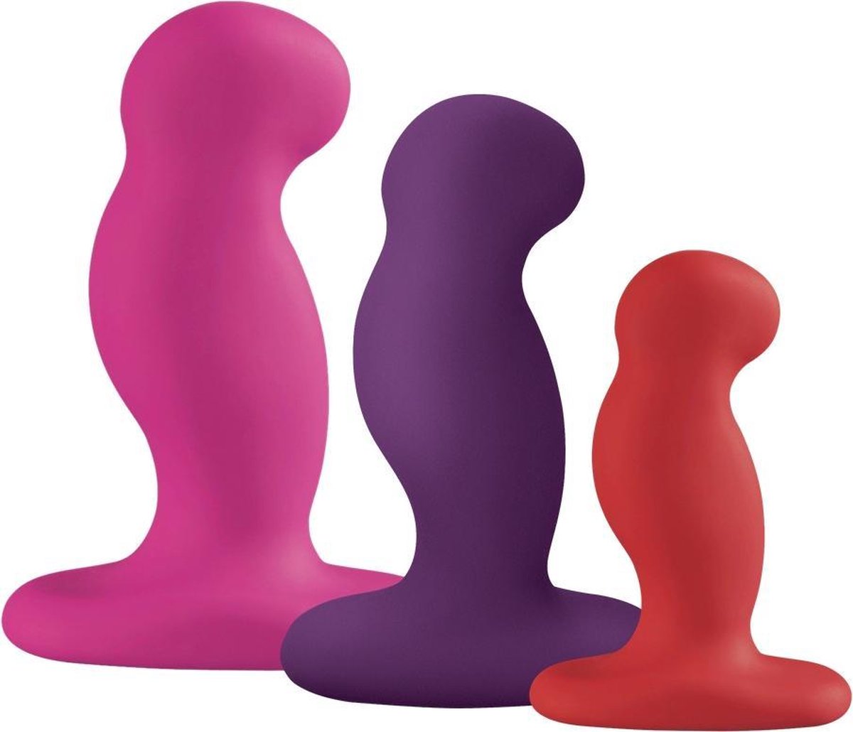 Nexus - G-Play Plus Trio Vibrators - 3 stuks - Paars