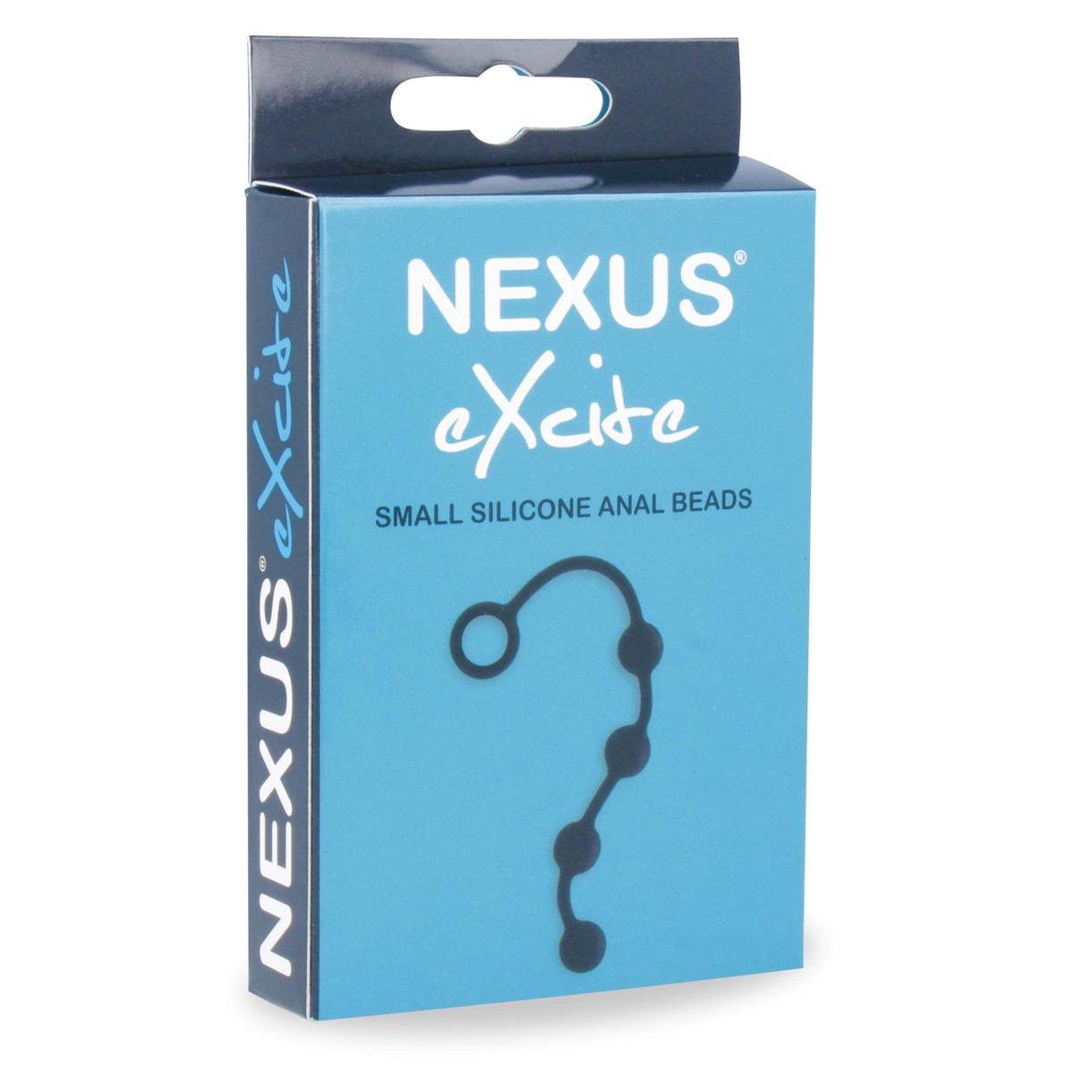 Nexus - Excite Siliconen Anaal Kralen - Small - Zwart