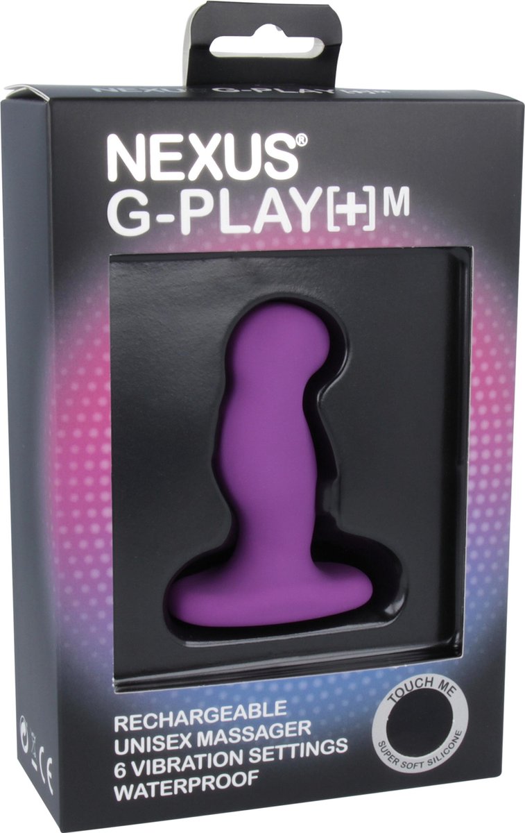 Nexus - G-Play Plus Vibrator - Medium - Paars