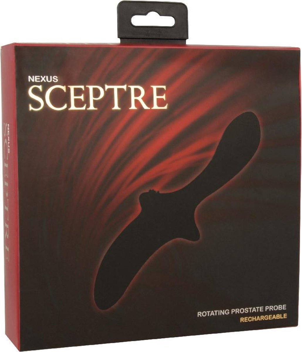 Nexus - Sceptre Roterende Prostaat Vibrator - - Zwart