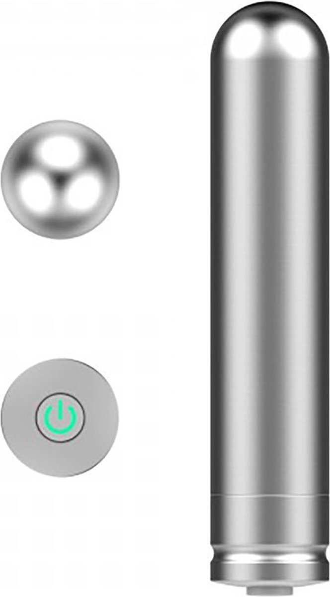 Nexus - Ferro Bullet Vibrator - Zilver - Silver