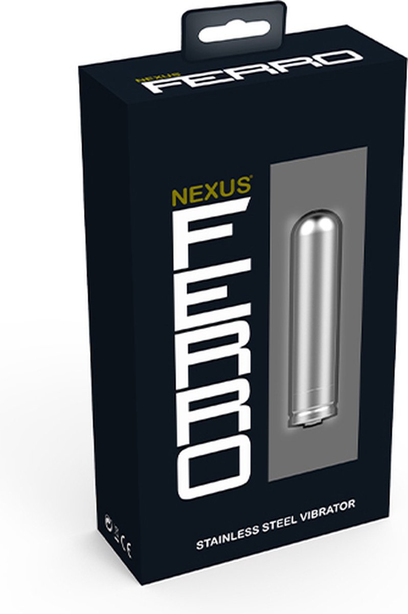 Nexus - Ferro Bullet Vibrator - Zilver - Silver