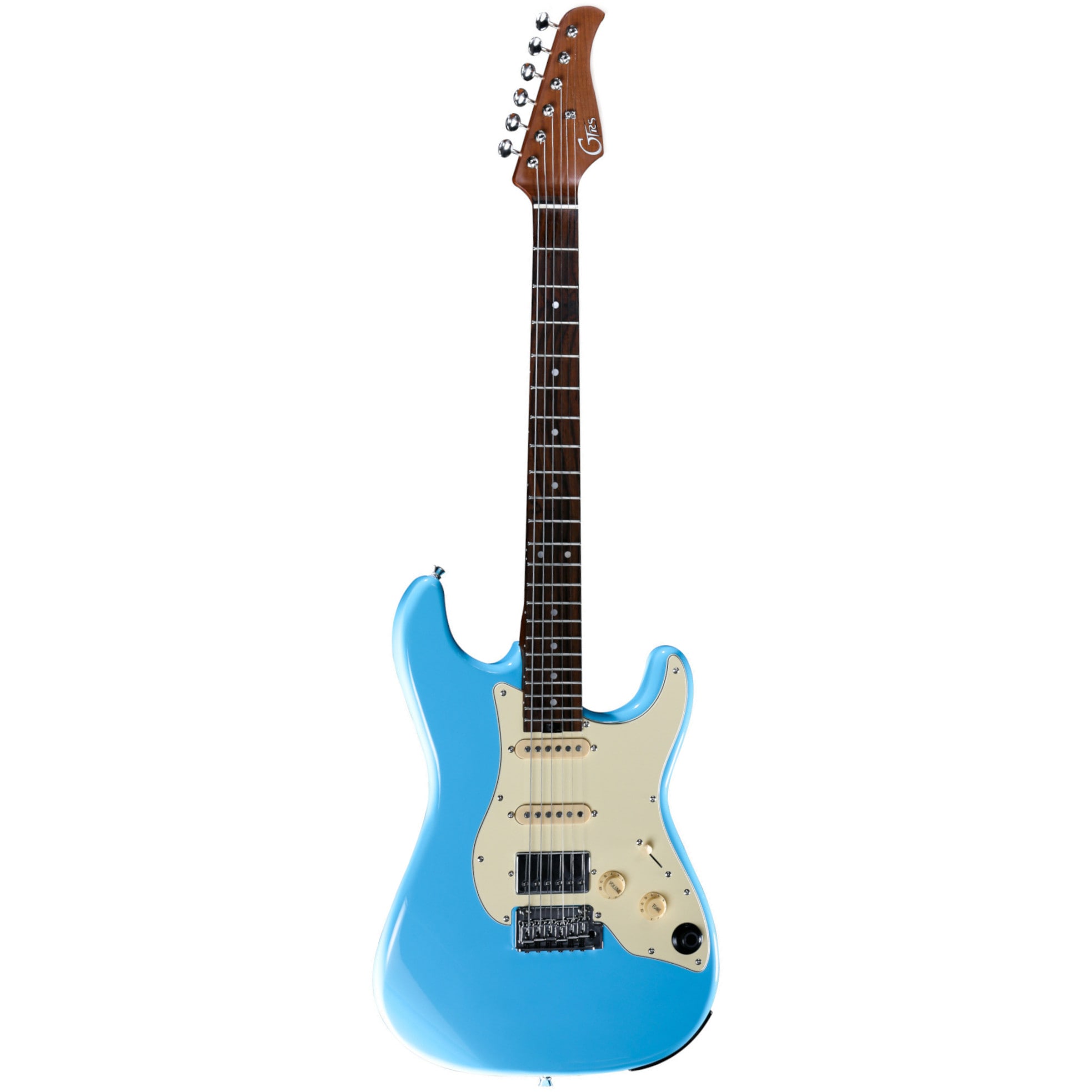 Mooer GTRS Guitars Standard 800 Sonic Blue Intelligent Guitar met gigbag