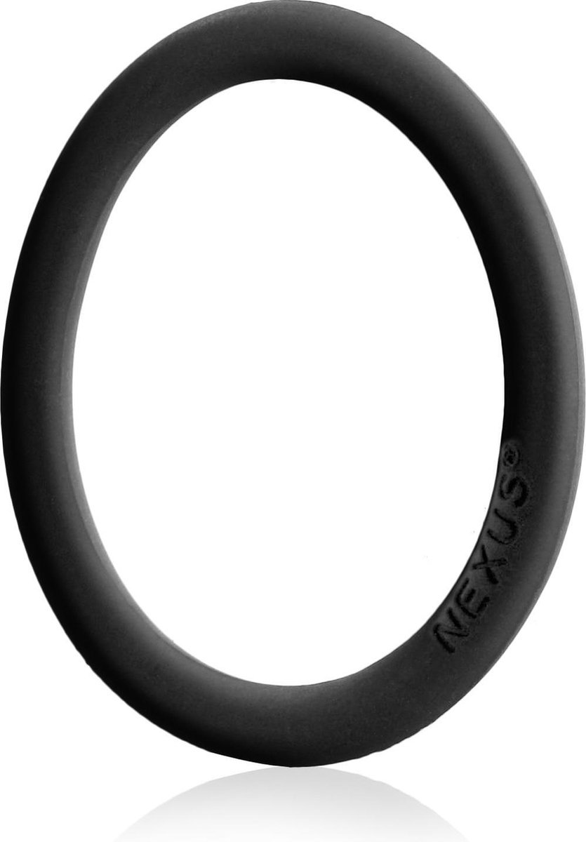 Nexus - Enduro Siliconen Cockring - - Zwart