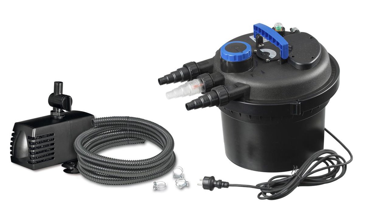 Ubbink BioPressure Drukfilter 6000 Plusset - Zwart