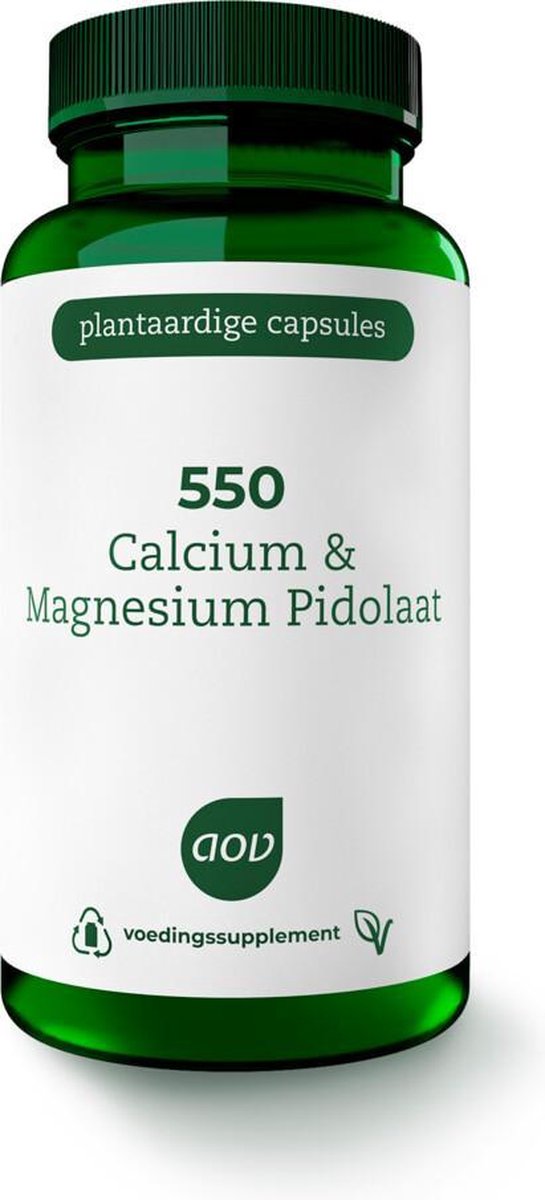 Aov 550 Calcium & Magnesium Pidolaat Vegacaps