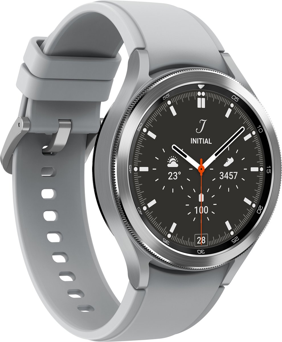 Samsung Galaxy Watch4 Classic 46 mm Zilver - Silver
