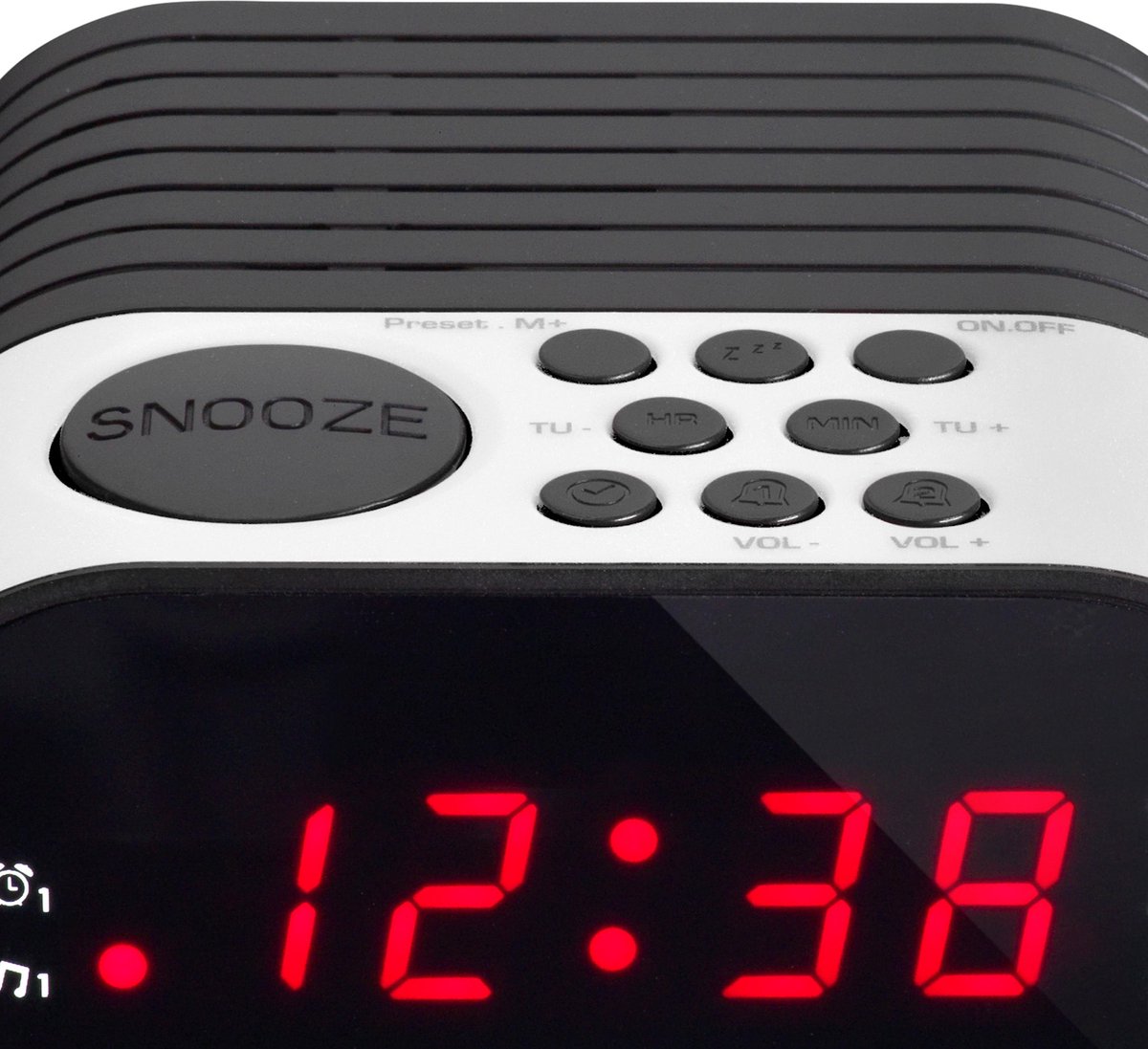 Lenco Fm-klokradio Cr-07 - Wit