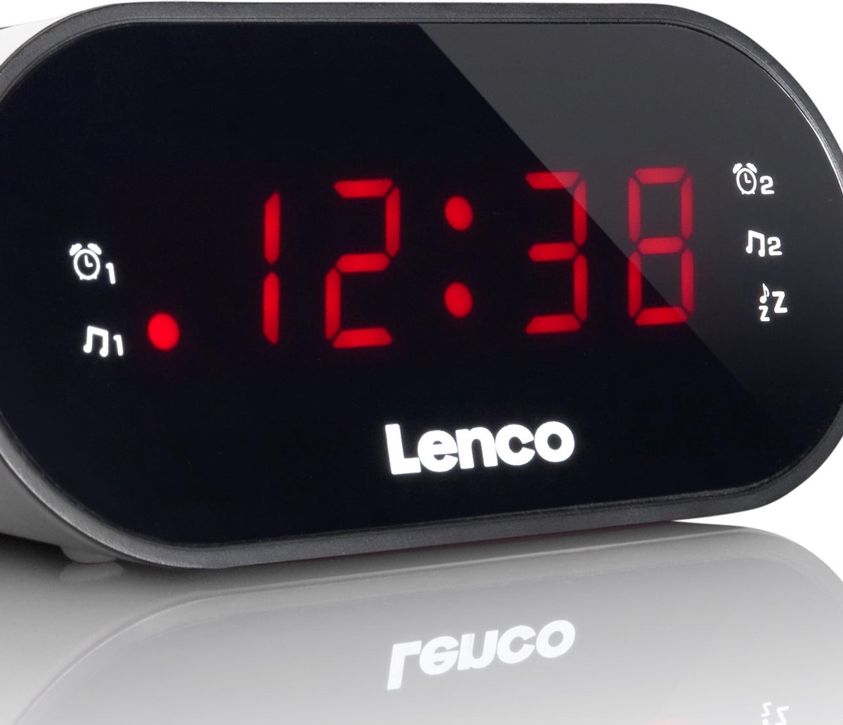 Lenco Fm-klokradio Cr-07 - Wit
