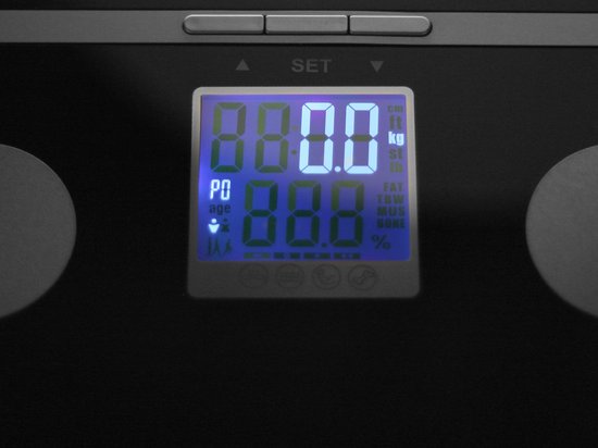 Tristar Badkamerweegschaal 150 Kg - Zwart