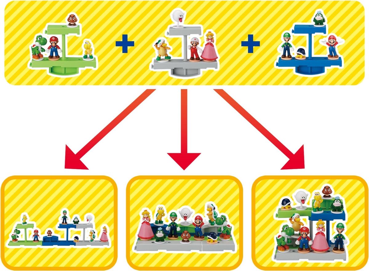 EPOCH Super Mario Balancing Game Mario/Yoshi - Kinderspel