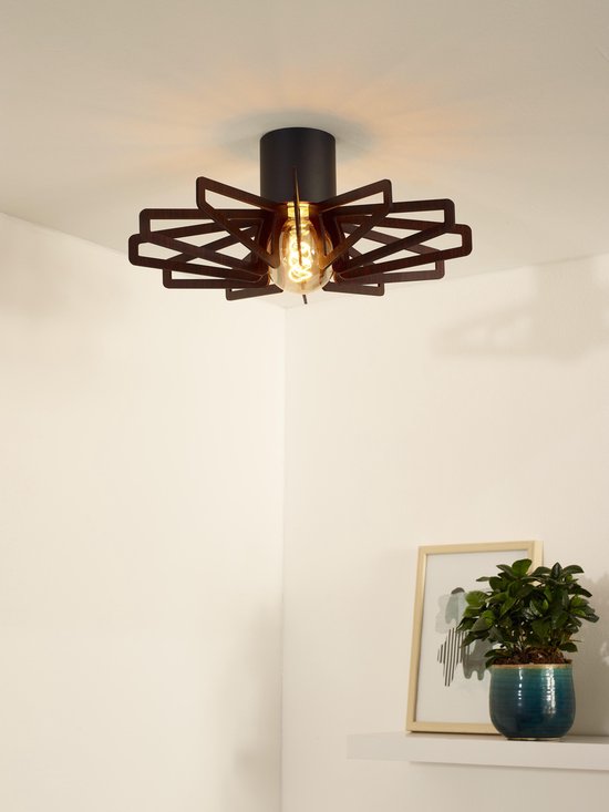 Lucide Zidane Plafonnière - Zwart