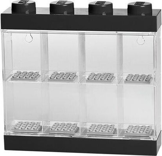 Lego Opbergbox Voor 8 Minifiguren - - Zwart