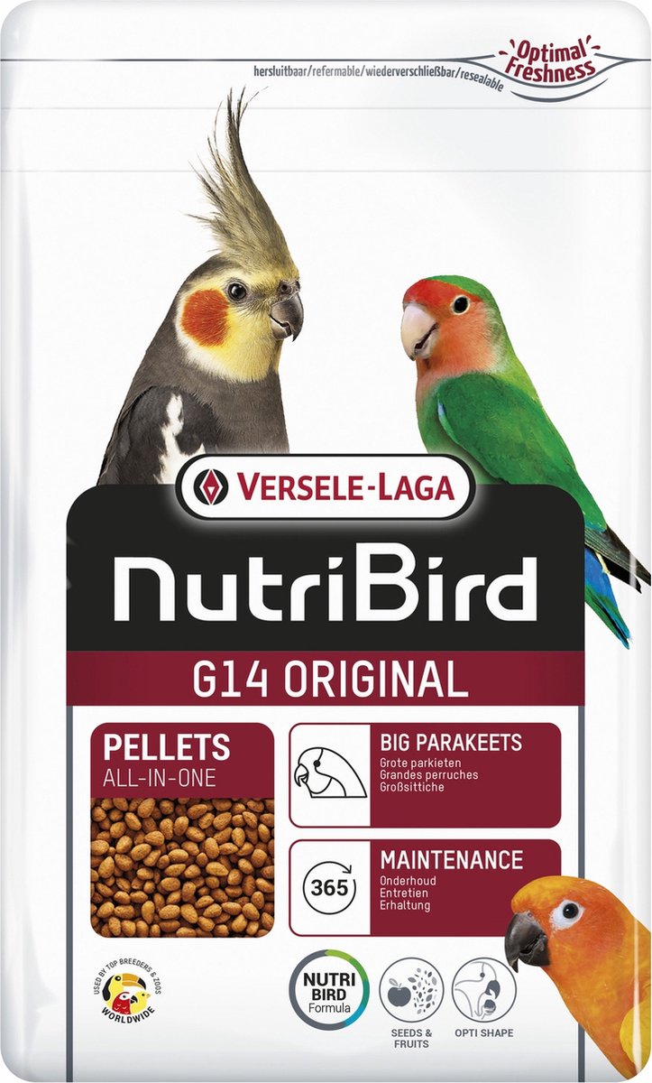 Versele-Laga G14 Original Grote Parkiet - Vogelvoer - 1 kg