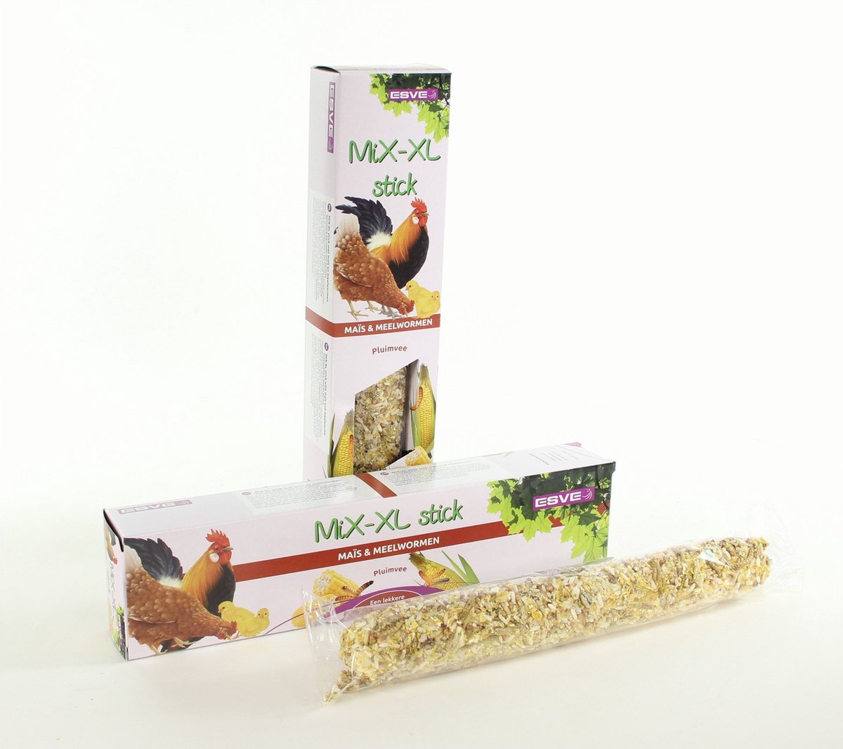 Esve Mix-Xl Stick Pluimvee - Kippenvoer - Mais Meelwormen 0.219 kg per stuk