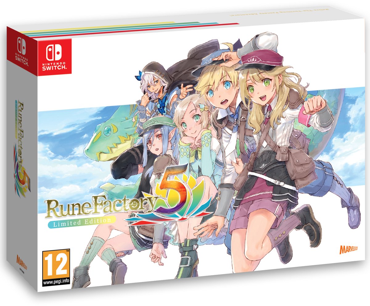 Marvelous Rune Factory 5 Limited Edition