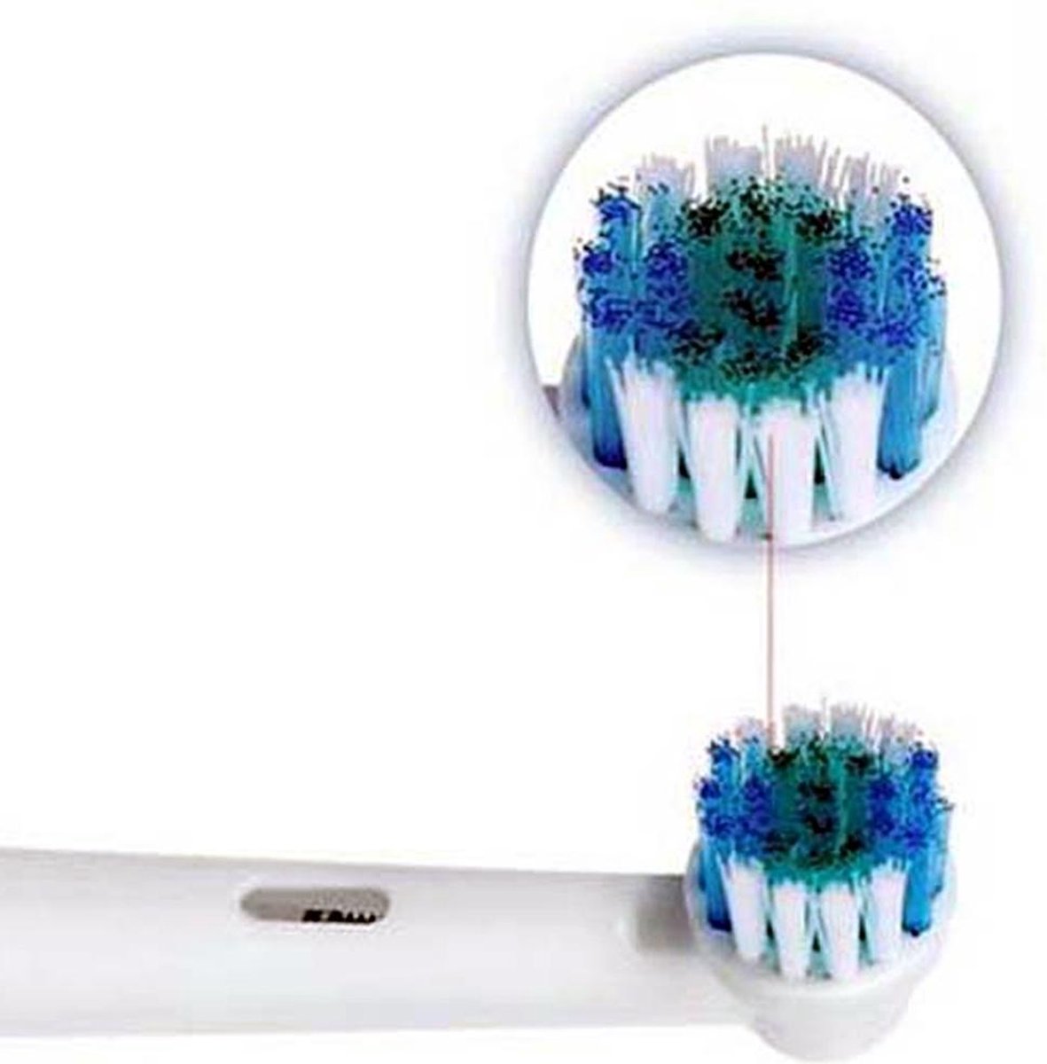 Cenocco CC-9029 Vervangende Opzetborstels voor Oral-B - 8 stuks