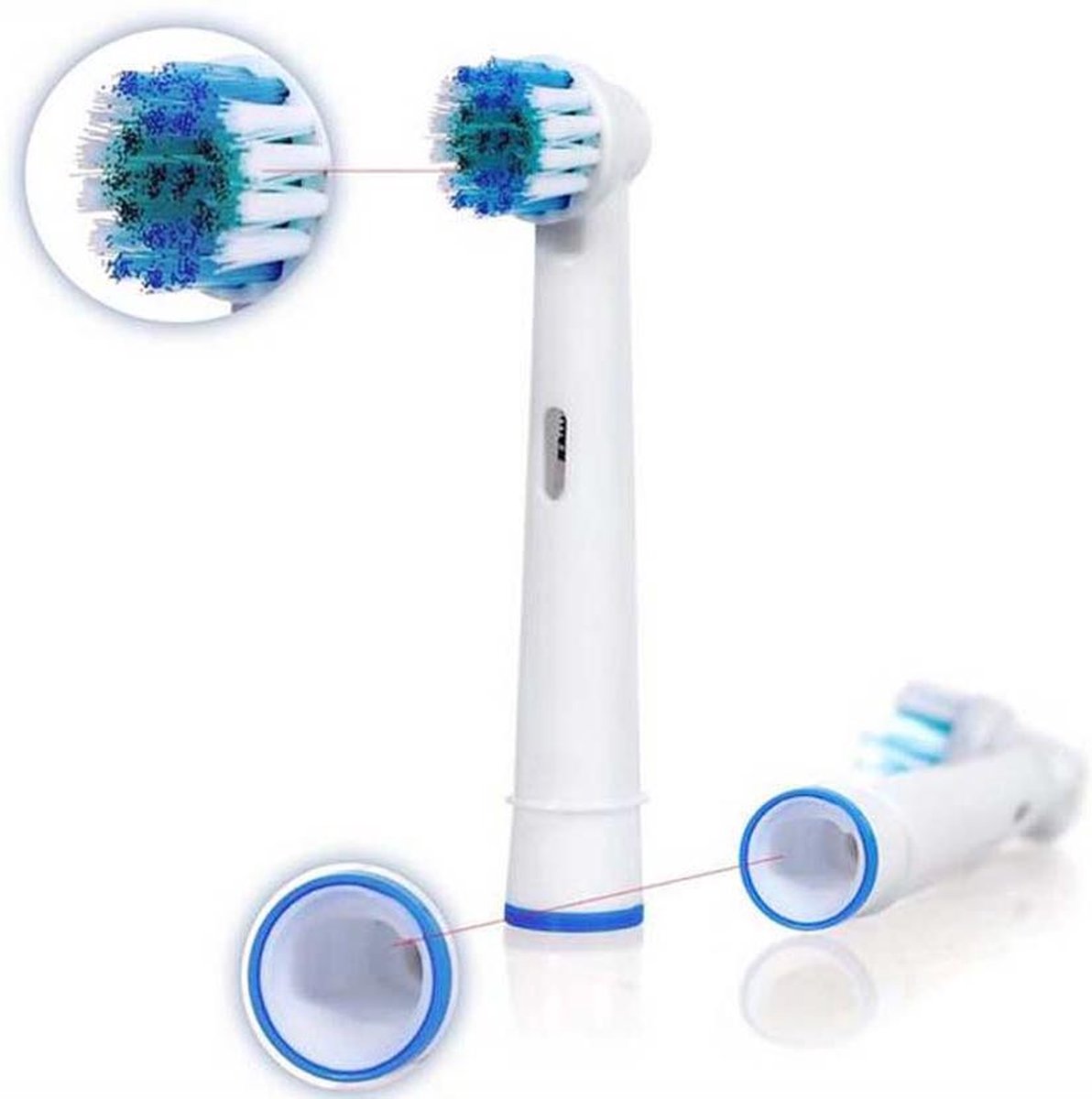 Cenocco CC-9029 Vervangende Opzetborstels voor Oral-B - 8 stuks