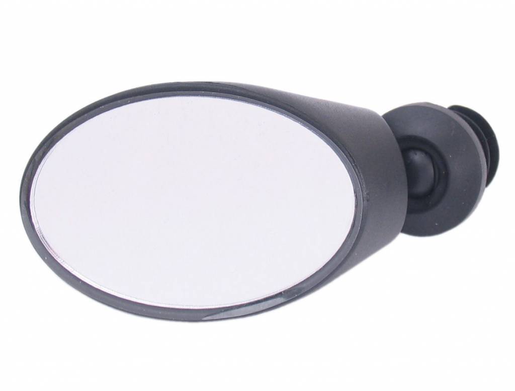 M-wave Spiegel 3D - Verstelbaar Spy Oval - Zwart