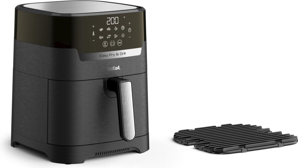 Tefal Easy Fry & Grill Precision EY5058 - Zwart