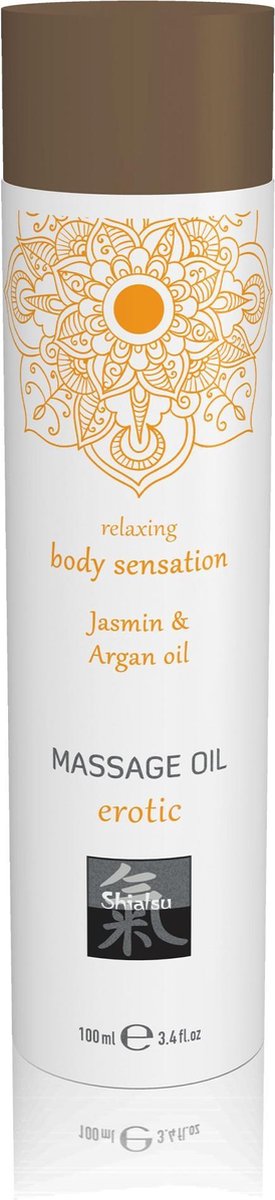 Shiatsu Erotic Massage Olie - Jasmijn en Arganolie
