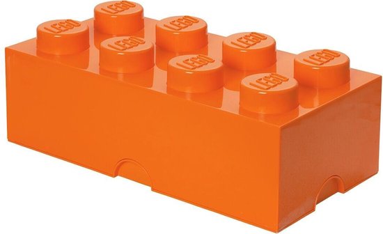 Lego Brick 8 Opbergbox - - Naranjo