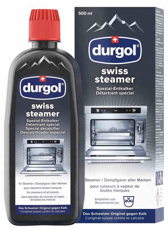 durgol Steamer Swiss Ontkalker - 500ml - Zwart