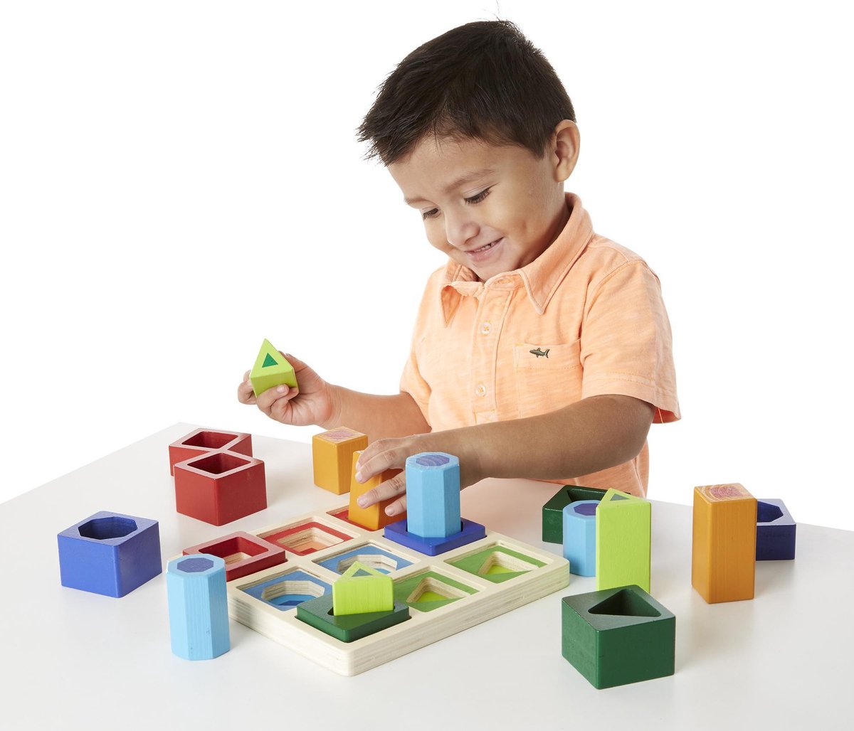 Melissa & Doug vormenstoof 19 delig