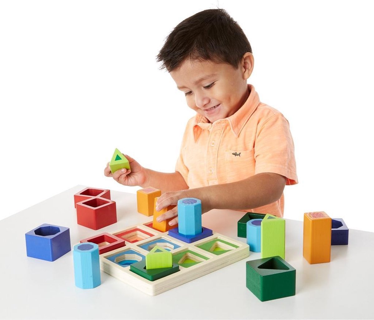 Melissa & Doug vormenstoof 19 delig