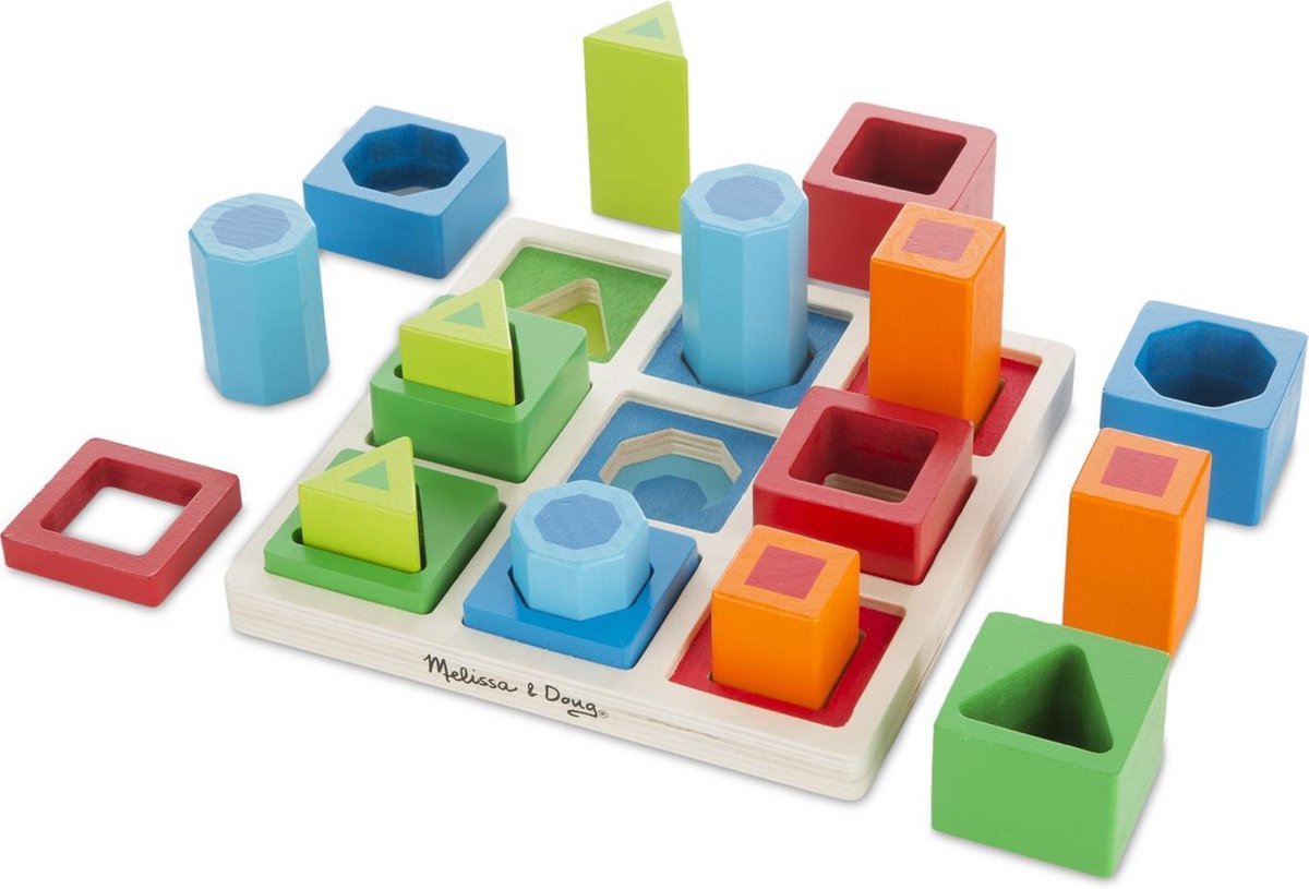 Melissa & Doug vormenstoof 19 delig