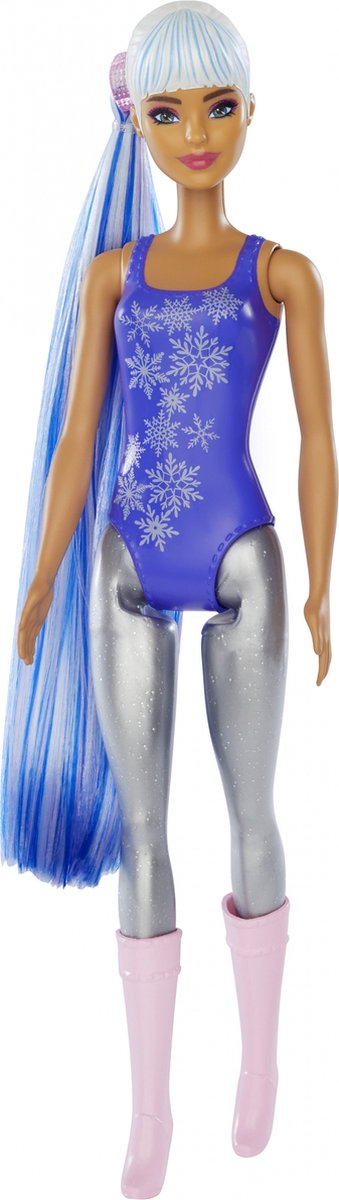 Barbie adventskalender Color Reveal meisjes 8 x 32 cm 26 delig