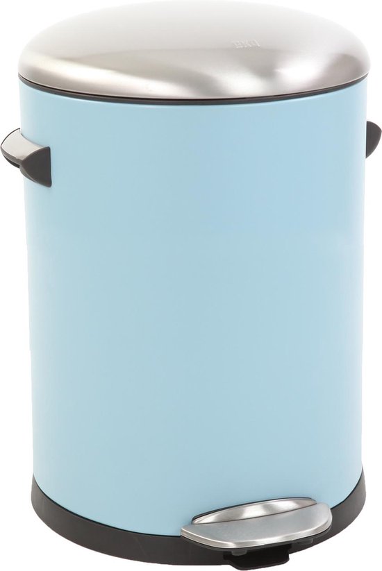 Eko Belle Deluxe Pedaalemmer 5 L - Sandcoated Blue - Blauw