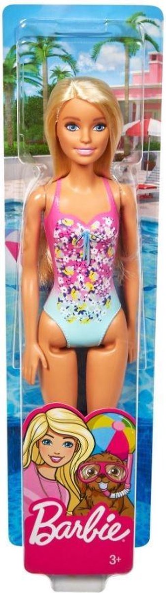 Barbie tienerpop meisjes 32,5 cm blank/roze